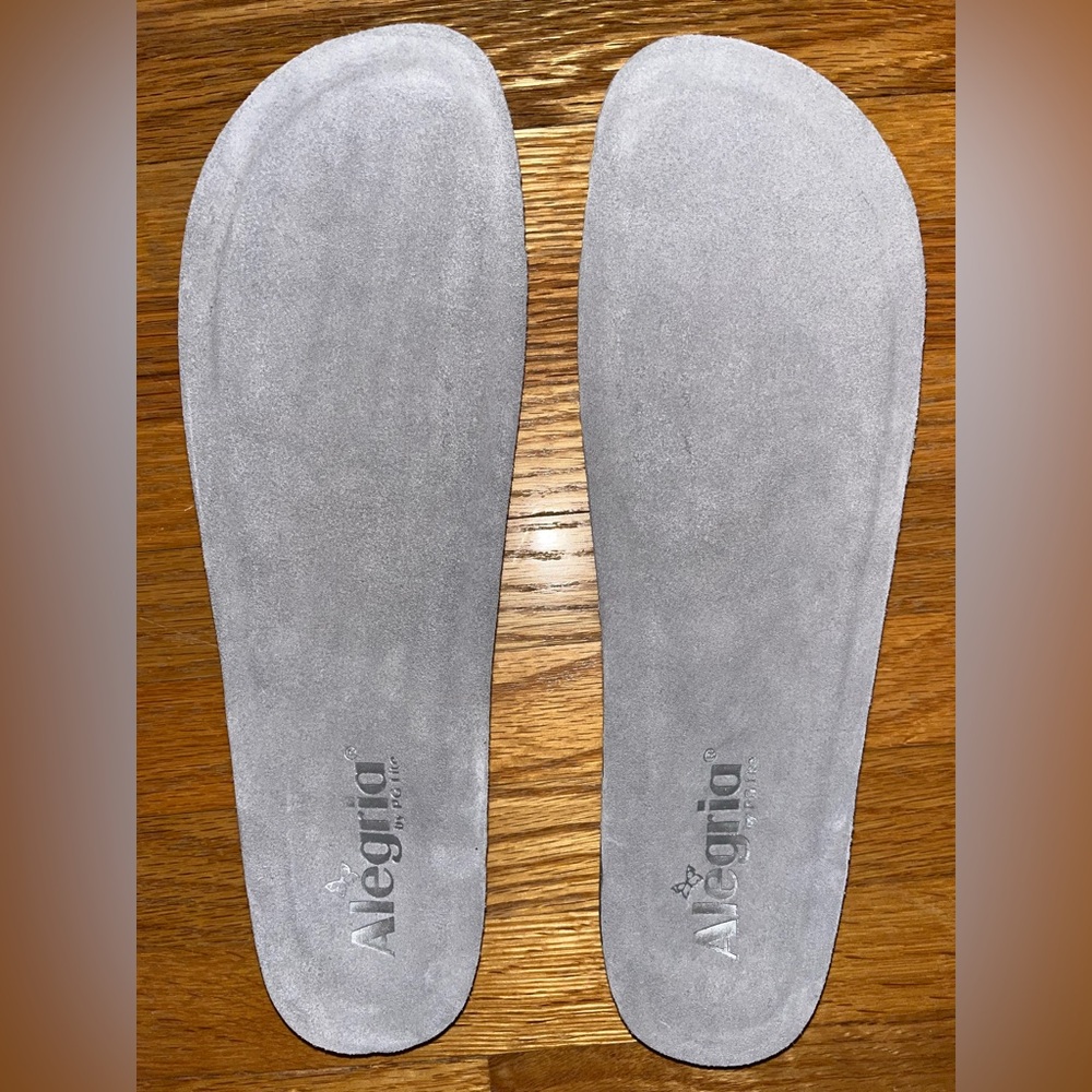 Alegria Gray Shoe Insoles